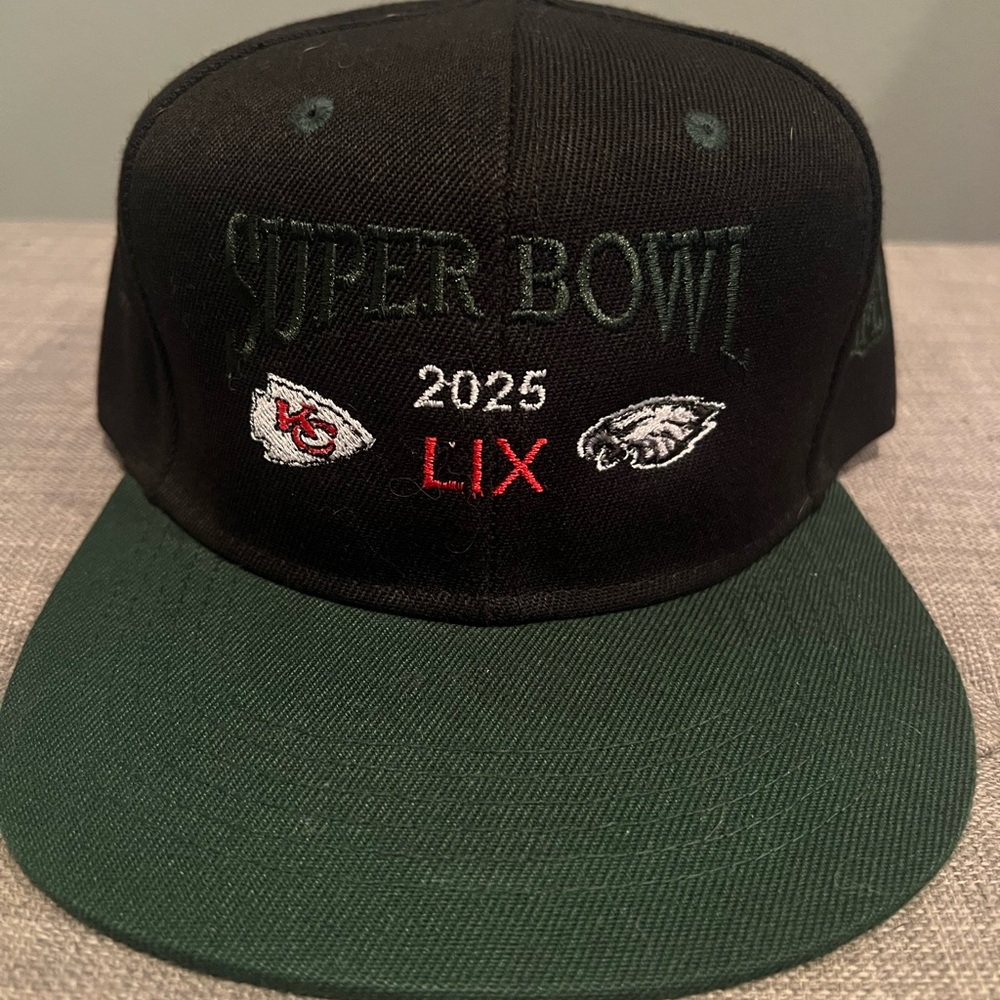 Super Bowl LIX Black and Green Cap